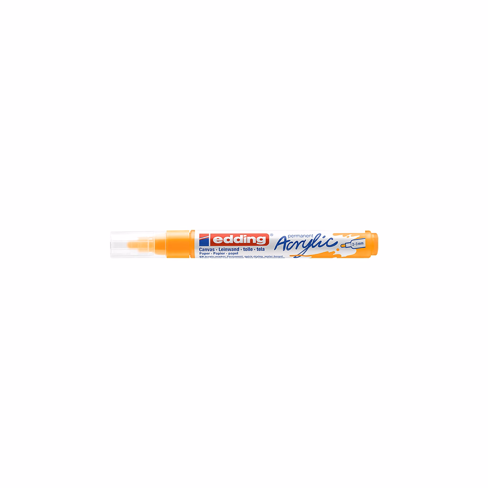 Akril marker EDDING 5100 M 2-3 mm napsárga