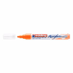 Akril marker EDDING 5100 M 2-3 mm neon narancs