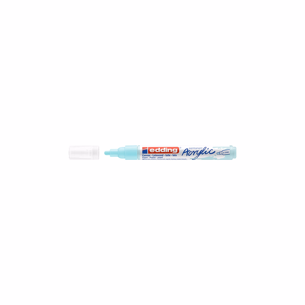 Akril marker EDDING 5100 M 2-3 mm pasztell kék