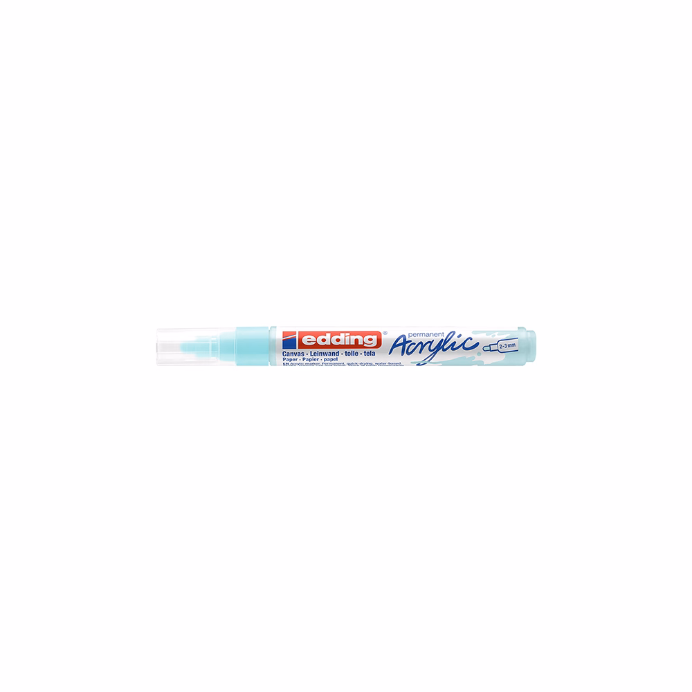 Akril marker EDDING 5100 M 2-3 mm pasztell kék