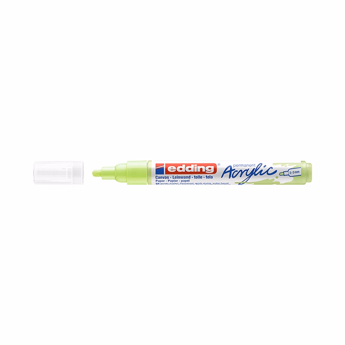 Akril marker EDDING 5100 M 2-3 mm pasztell zöld