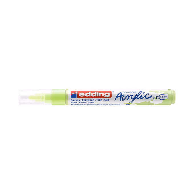 Akril marker EDDING 5100 M 2-3 mm pasztell zöld