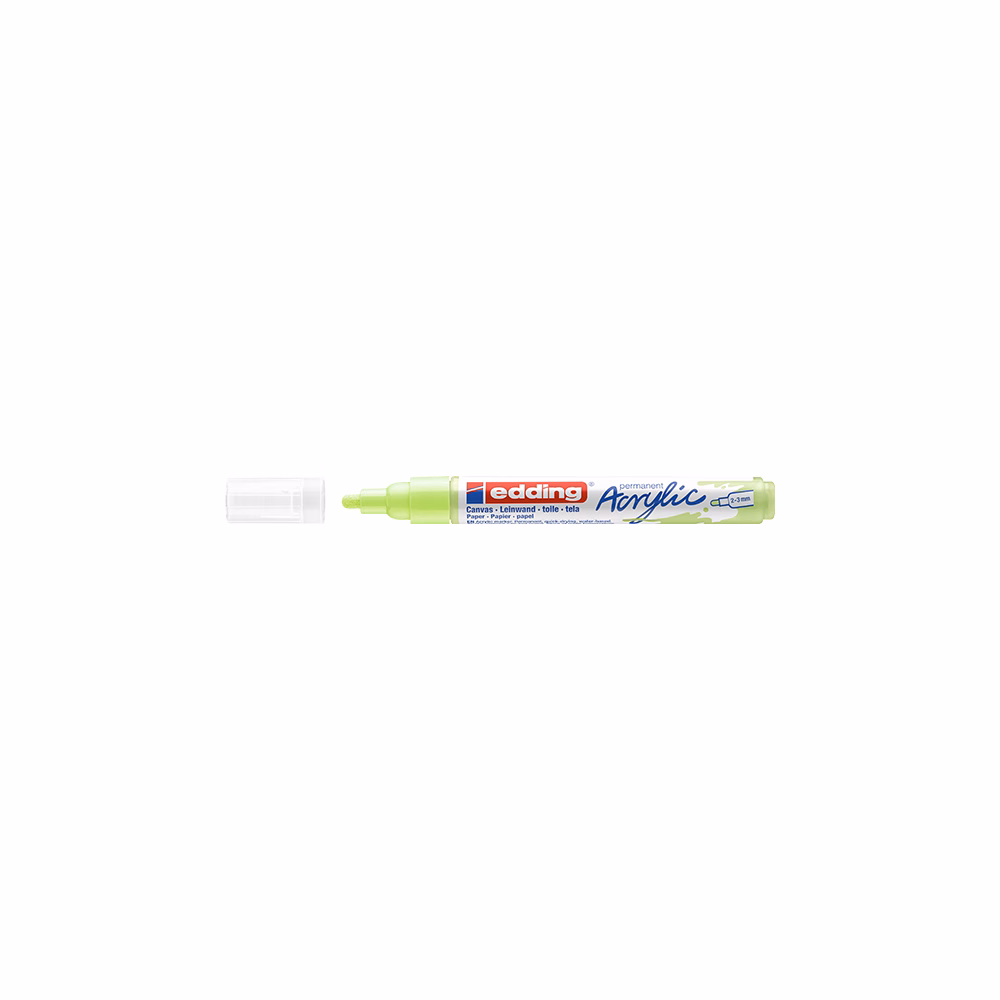 Akril marker EDDING 5100 M 2-3 mm pasztell zöld