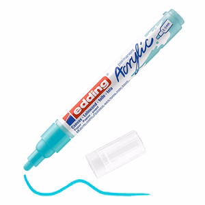 Akril marker EDDING 5100 M 2-3 mm türkiz