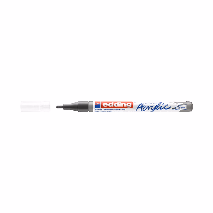 Akril marker EDDING 5300 F 1-2 mm antracit