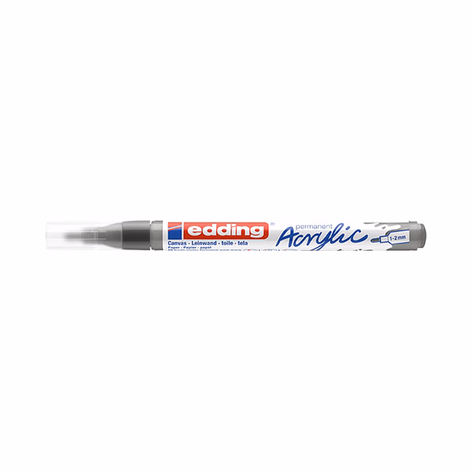 Akril marker EDDING 5300 F 1-2 mm antracit
