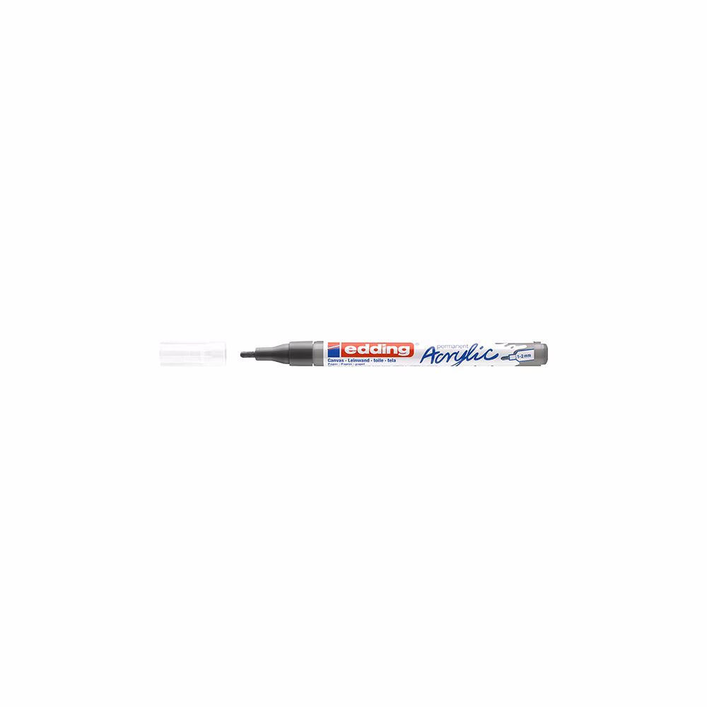 Akril marker EDDING 5300 F 1-2 mm antracit