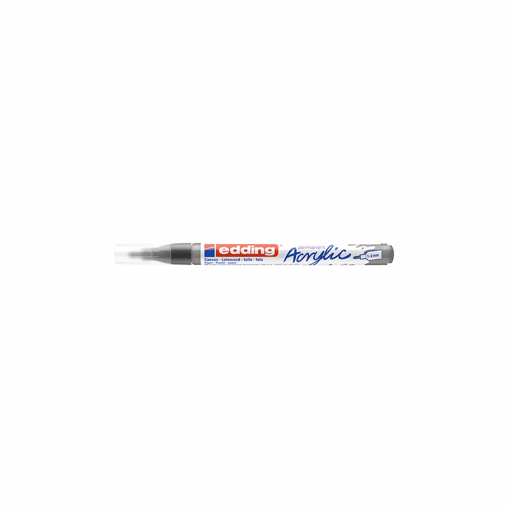 Akril marker EDDING 5300 F 1-2 mm antracit