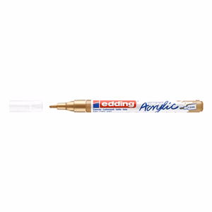 Akril marker EDDING 5300 F 1-2 mm arany