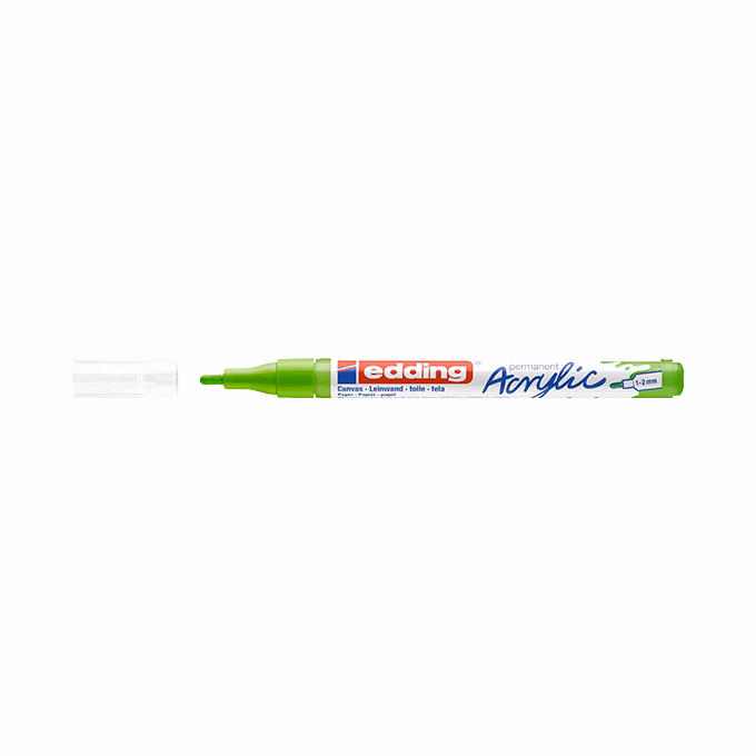 Akril marker EDDING 5300 F 1-2 mm levélzöld