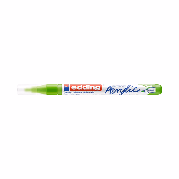 Akril marker EDDING 5300 F 1-2 mm levélzöld
