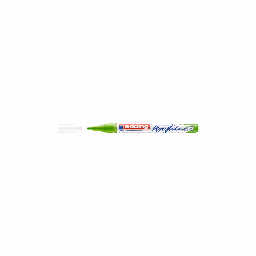 Akril marker EDDING 5300 F 1-2 mm levélzöld