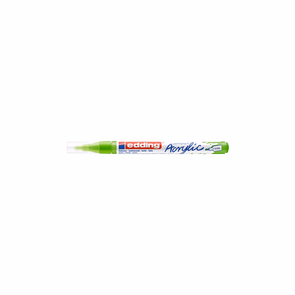 Akril marker EDDING 5300 F 1-2 mm levélzöld