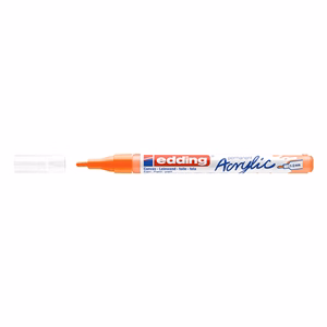 Akril marker EDDING 5300 F 1-2 mm neon narancs