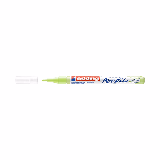 Akril marker EDDING 5300 F 1-2 mm pasztell zöld