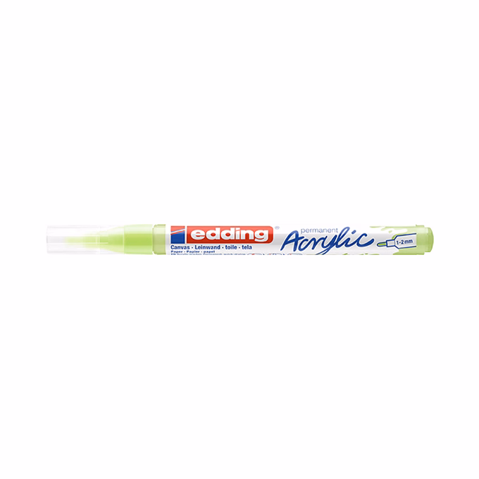 Akril marker EDDING 5300 F 1-2 mm pasztell zöld