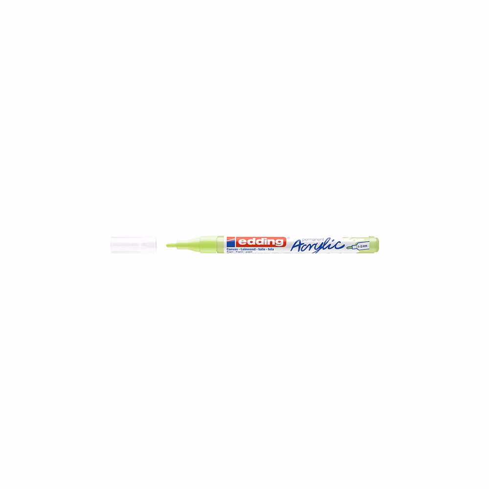 Akril marker EDDING 5300 F 1-2 mm pasztell zöld