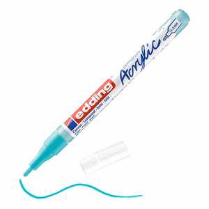 Akril marker EDDING 5300 F 1-2 mm türkiz
