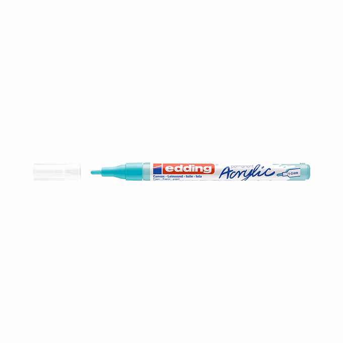 Akril marker EDDING 5300 F 1-2 mm türkiz