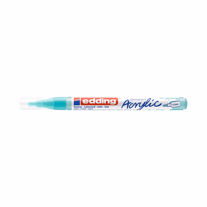 Akril marker EDDING 5300 F 1-2 mm türkiz