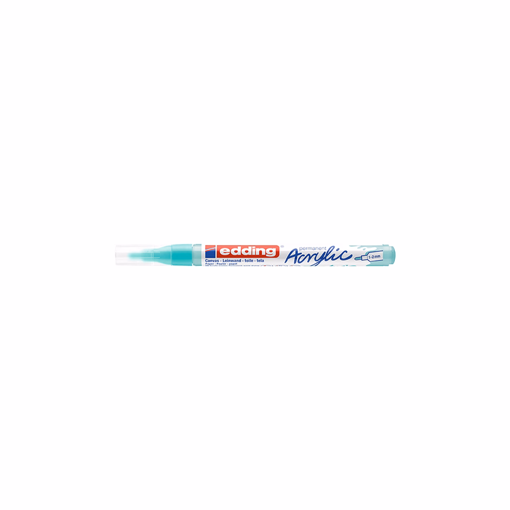 Akril marker EDDING 5300 F 1-2 mm türkiz
