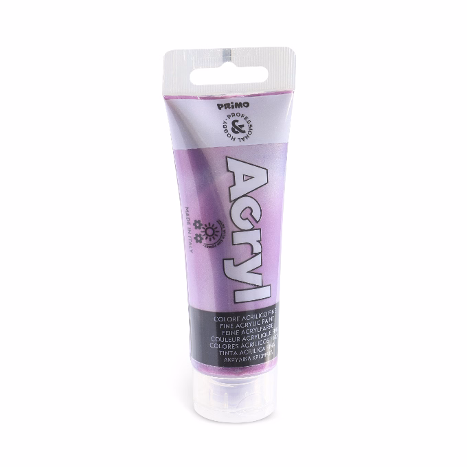 Akrilfesték PRIMO 75 ml metál lila