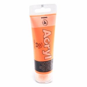 Akrilfesték PRIMO 75 ml neon narancs