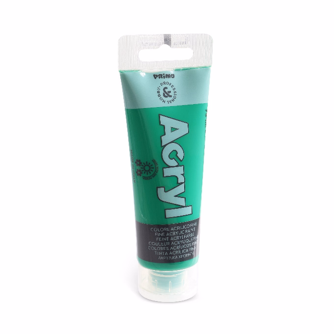 Akrilfesték PRIMO 75 ml sötétzöld