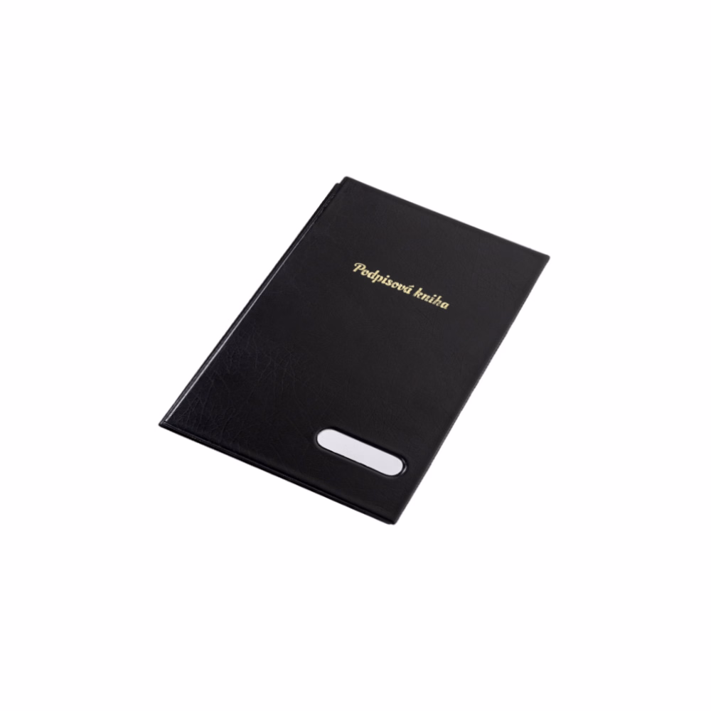 Aláírandókönyv XEPTER A/4 pp/karton 14 részes fekete