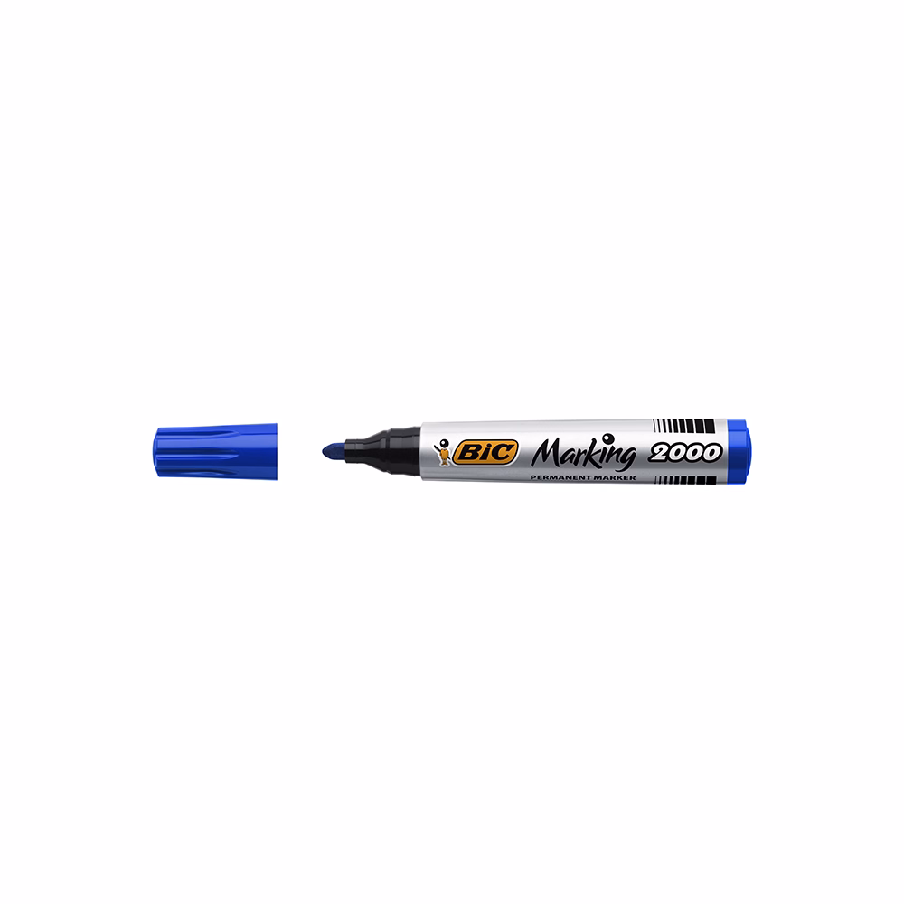 Alkoholos marker BIC 2000 kerek kék