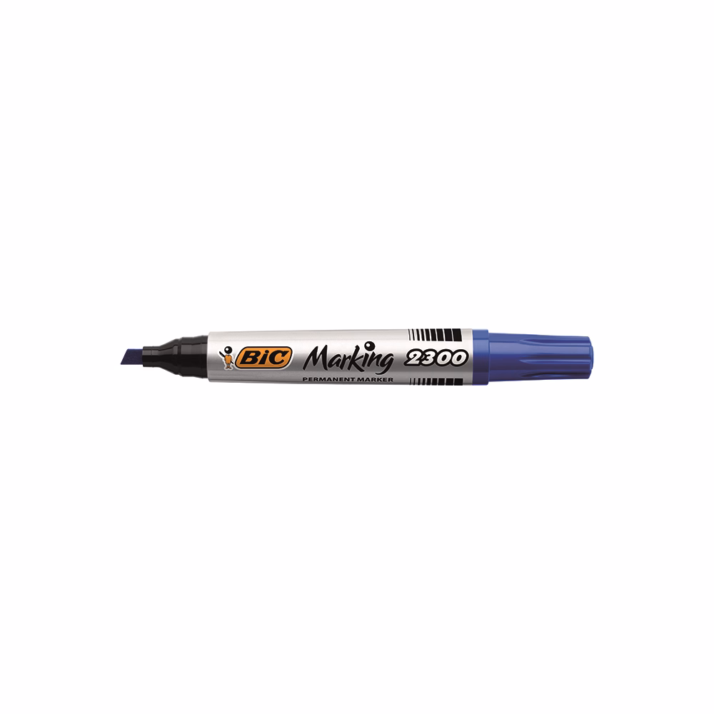 Alkoholos marker BIC 2300 vágott kék