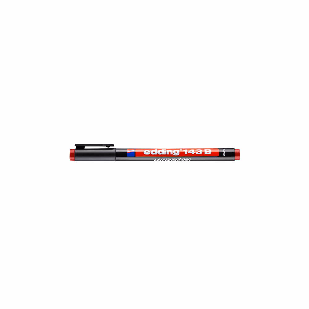 Alkoholos marker EDDING 143B piros
