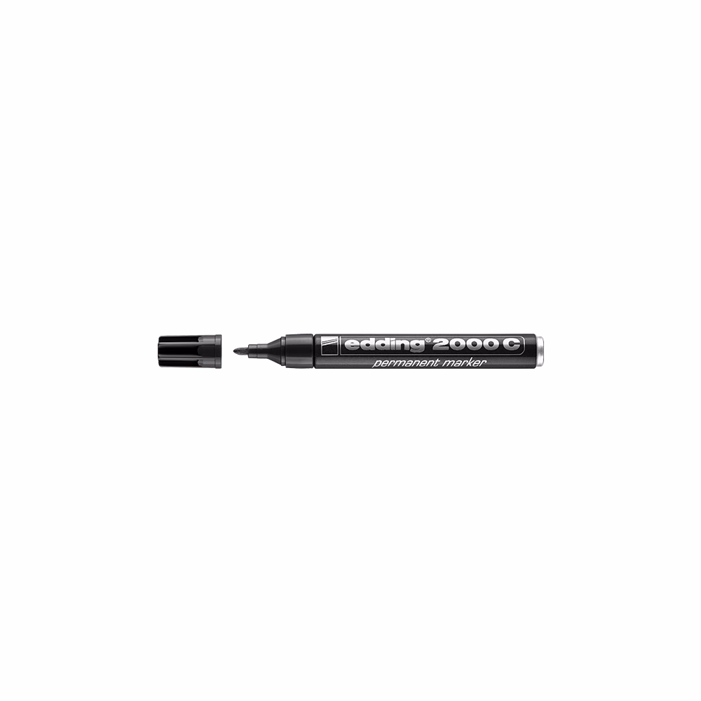 Alkoholos marker EDDING 2000 fekete
