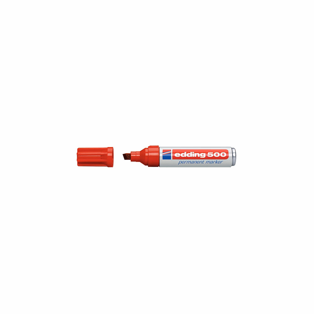 Alkoholos marker EDDING 500 piros