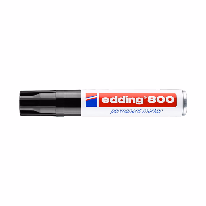 Alkoholos marker EDDING 800 fekete