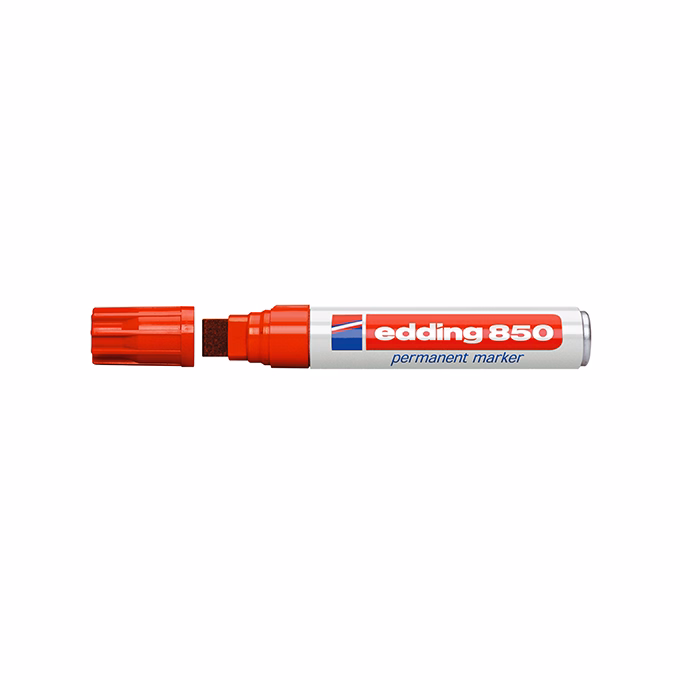 Alkoholos marker EDDING 850 piros