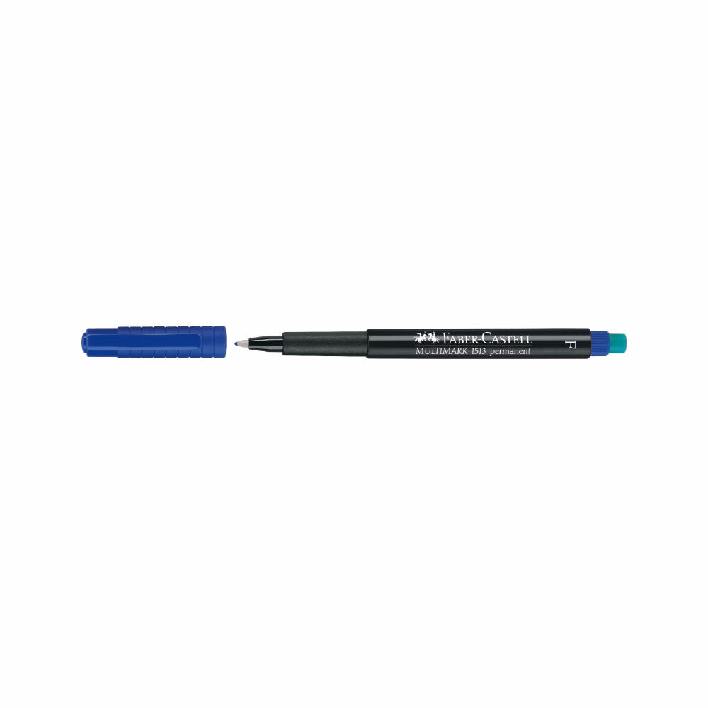 Alkoholos marker FABER-CASTELL F 0,6 mm kék