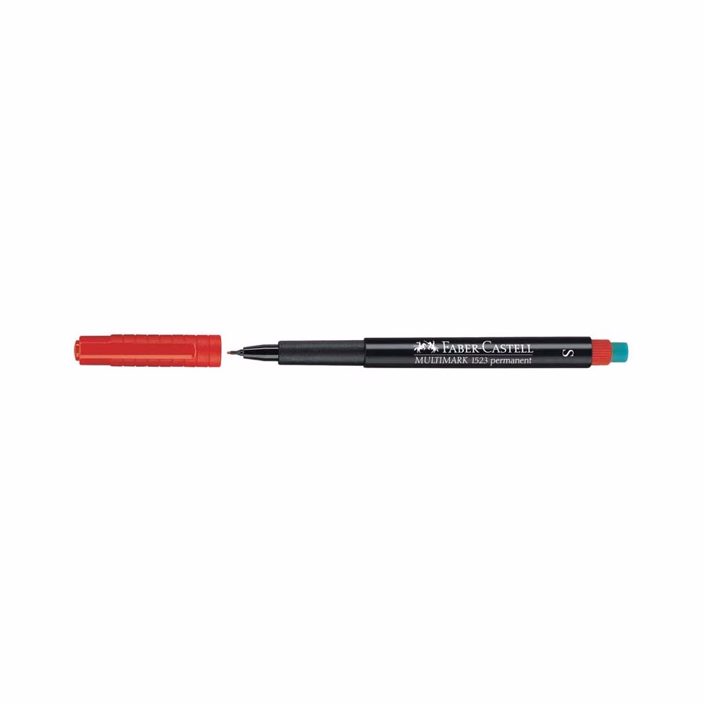 Alkoholos marker FABER-CASTELL S 0,4 mm piros