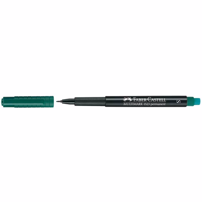 Alkoholos marker FABER-CASTELL S 0,4 mm zöld
