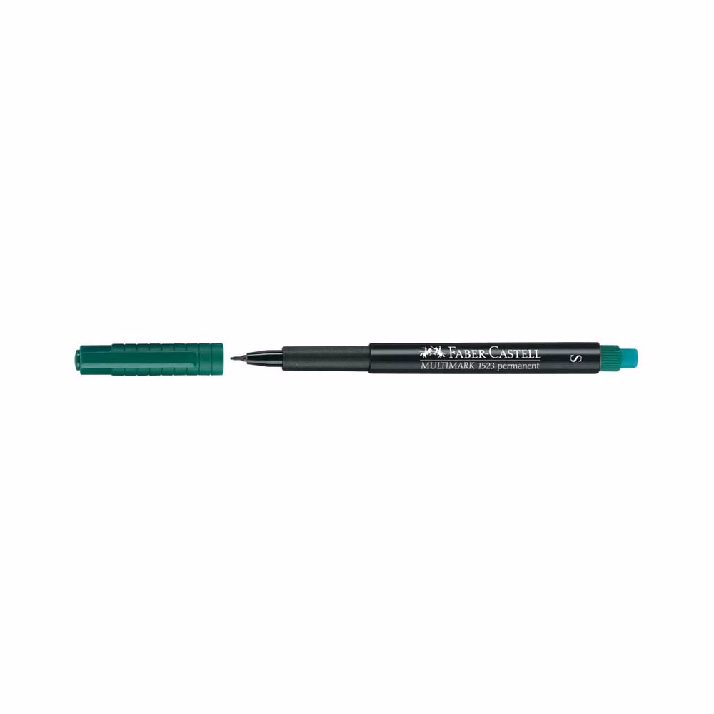 Alkoholos marker FABER-CASTELL S 0,4 mm zöld