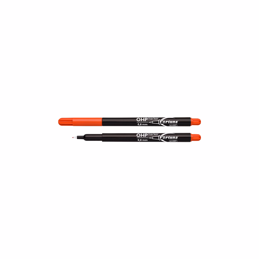 Alkoholos marker FORTUNA OHP F piros