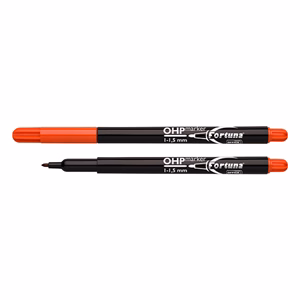 Alkoholos marker FORTUNA OHP M piros