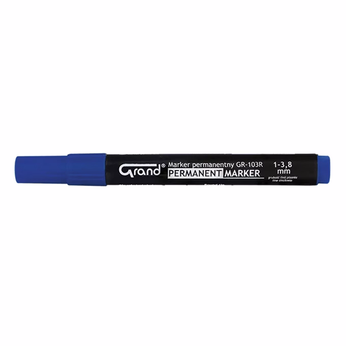 Alkoholos marker GRAND kerek kék