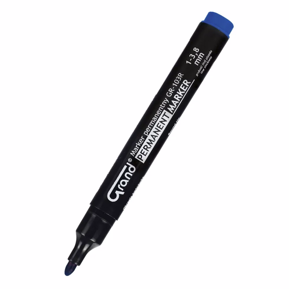 Alkoholos marker GRAND kerek kék