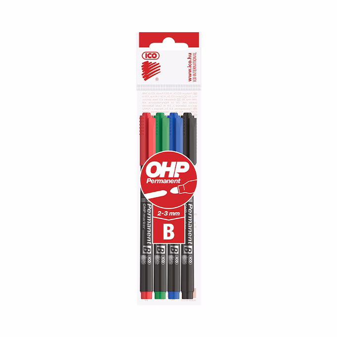 Alkoholos marker ICO OHP B 4 darabos