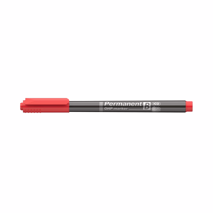 Alkoholos marker ICO OHP B piros