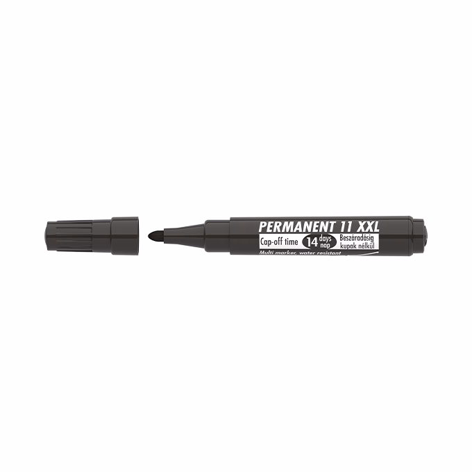 Alkoholos marker ICO Permanent 11 XXL fekete