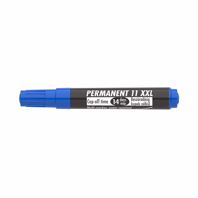 Alkoholos marker ICO Permanent 11 XXL kék