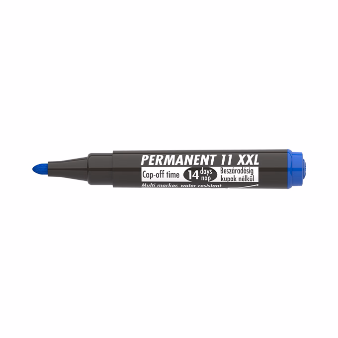 Alkoholos marker ICO Permanent 11 XXL kék