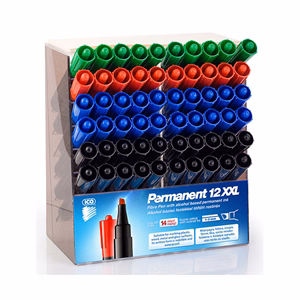 Alkoholos marker ICO Permanent 12 XXL 60 darabos